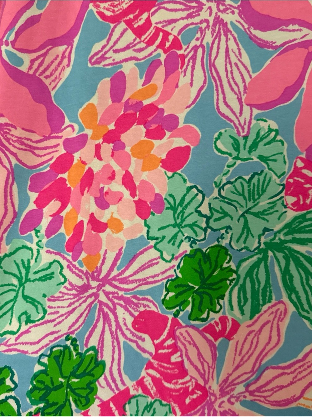 NWT LILLY PULITZER SIZE LARGE MORGANN MAXI DRESS *TIGERS LAIR* MULTI - Picture 6 of 7